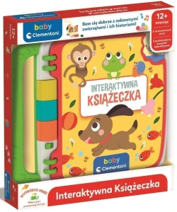Clementoni Baby – Interaktywna książeczka A-KU-KU 50388