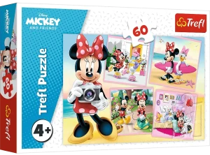 Trefl 17360 Puzzle 60 el. Urocza Myszka Minnie