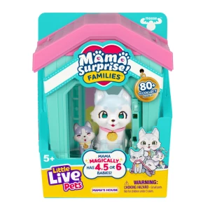Little Live Pets – Mama Surprise! Families - Domek ze szczeniaczkami - Husky 26660