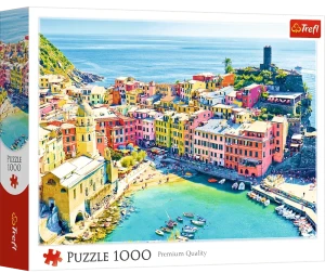 Trefl 10988 Puzzle 1000 el. Malownicze miasteczko Vernazza Liguria Włochy