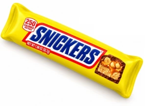 Gniotek antystresowy Squishy - Baton Snickers 19 cm 0589