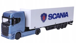 Bburago - Street Fire Ciężarówka z przyczepą Scania 1:43 - 31468