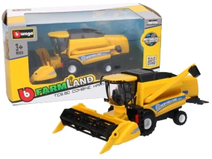 Bburago Farmland - Zestaw New Holland TC5.90 Combine Harvester - 31721