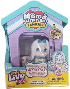 Little Live Pets – Mama Surprise! Families - Domek ze szczeniaczkami - Maltańczyk 26660 