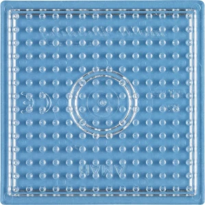 Koraliki Hama Midi Podkładka 220tr Mały Kwadrat Transparentny