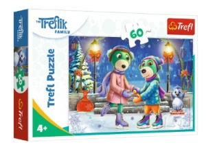 Trefl - Puzzle 60el. - Zima u Treflików 17383