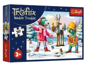 Trefl - Puzzle 30el. - Świąteczny czas Treflików 18313
