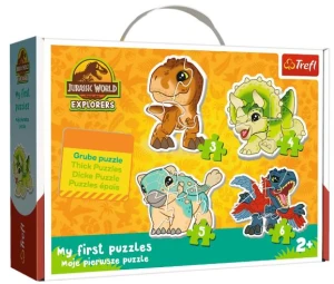 Trefl - Puzzle Baby Classic - Urocze dinozaury 36138