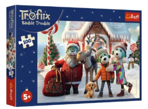 Trefl - Puzzle 100el. - Mikołaj i Renifer ratunek 16540