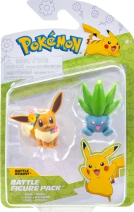 Pokemon - Zestaw 2 figurek: Eevee + Oddish PKW4105