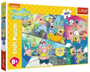 Trefl - Puzzle 300 el - SpongeBob w Bikini Dolnym 23038