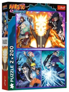 Trefl - Puzzle 2 x 200 el. - Ninja z Wioski Ukrytego Liścia 13333