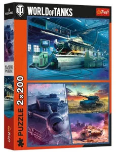 Trefl - Puzzle 2 x 200 el. - Pancerna misja 13346