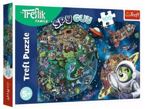 Trefl – Puzzle 100 el. – Trefliki w Kosmosie 16496