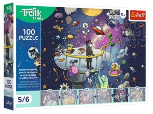 Trefl – Puzzle 100 el. – Bert w kosmosie 16545