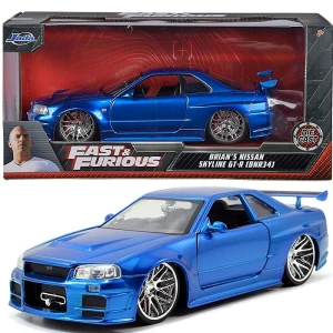 Jada - Fast & Furious - Nissan Skyline Blue 2002 1:24 - 9397173314