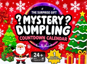 Kalendarz adwentowy Gniotki Squishy Mystery Dumpling - KAL-7 