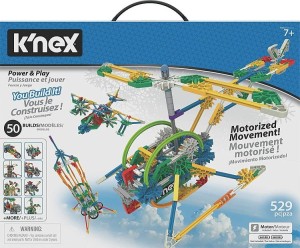 K'Nex Imagine - Klocki konstrukcyjne 529 elementów – Power & Play 50 modeli - 23012