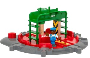 BRIO 33476 Mechaniczna obrotnica z figurką
