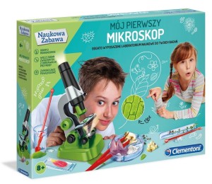 Clementoni – Naukowa Zabawa – Mój pierwszy Mikroskop – 50071
