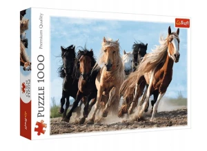 Trefl – Puzzle galopujące stado koni – 1000 elementów – 10446