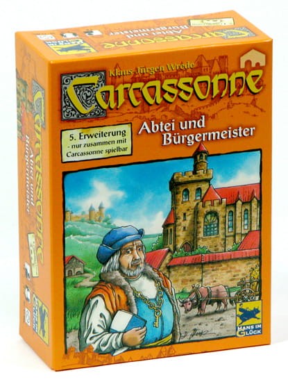 Carcassonne dodatek 5 Opactwa i Burmistrzowie