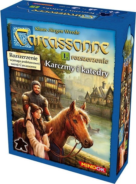 Carcassonne dodatek 1 Karczmy i Katedry