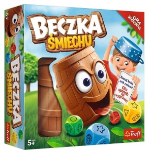 Trefl – Gra rodzinna – Beczka śmiechu - 01908