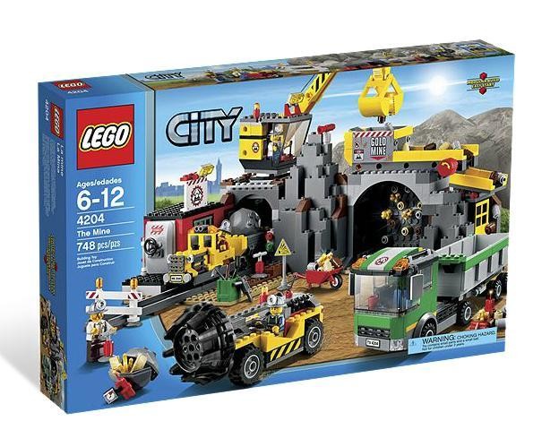 Lego City 4204 Kopalnia Duży Zestaw