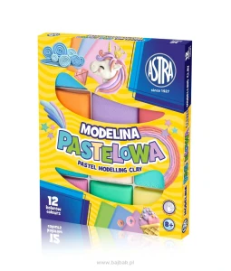 Astra - Modelina pastelowa 12 kolorów - 5022