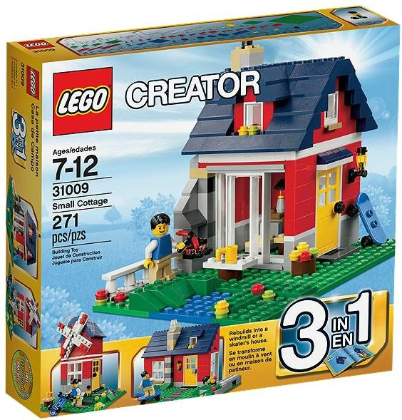Klocki LEGO Creator 31009 Mały Domek 3w1