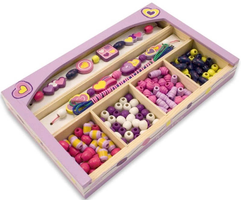 Melissa &amp;; Doug Koraliki do Nawlekania 150el Serca 14257