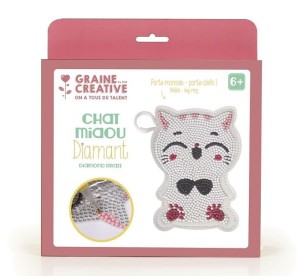 Graine Creative – Portmonetka do ozdabiania – Kotek 750220