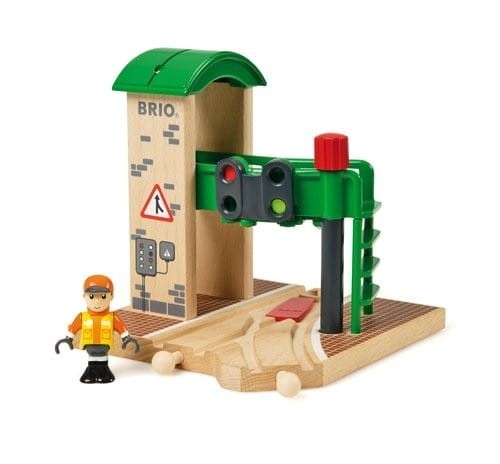 BRIO Zwrotnica z Sygnalizacją 33674