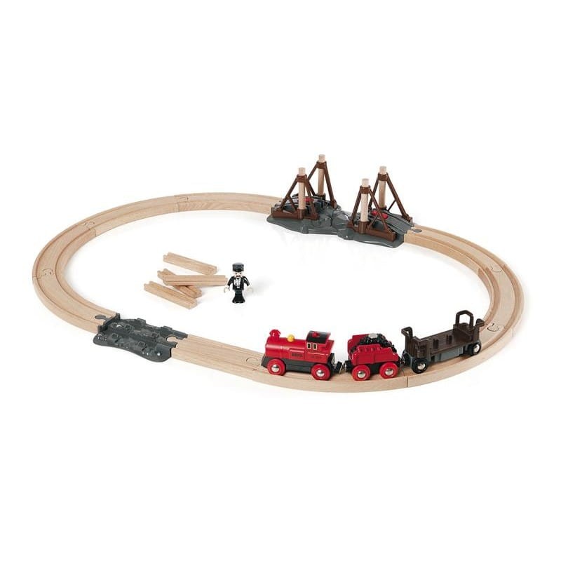 BRIO Zestaw z Parowozem 33030