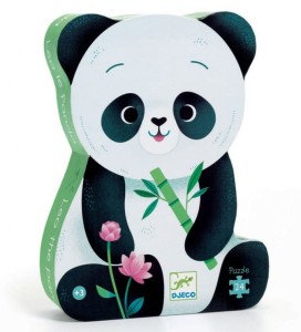 Djeco – Puzzle w pudełku – Panda Leo 24 elementy – 07282