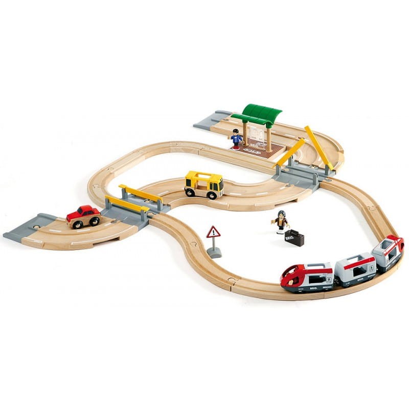 BRIO Zestaw Tory i Droga 33209
