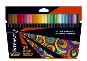 BIC – Pisaki flamastry Intensity – 24 kolory – 9317