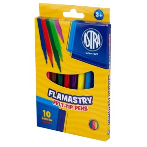 Astra – Pisaki Flamastry 10 kolorów – 0023