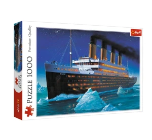 Trefl – Puzzle 1000 elementów – Statek Titanic – 10080