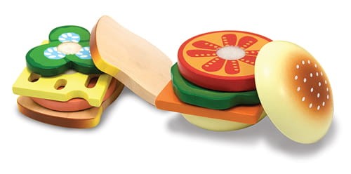 Melissa &amp;; Doug Drewniany zestaw do robienia kanapek 10513