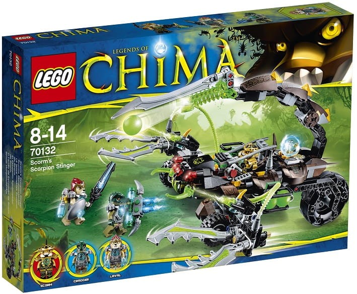 Klocki LEGO Chima 70132 Żądło Scorma
