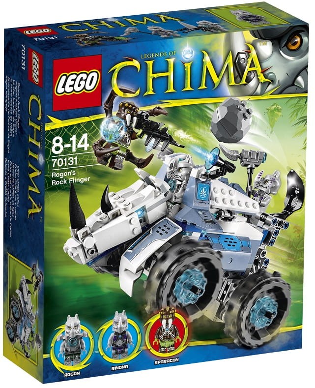 Klocki LEGO Chima 70131 Miotacz Skał Rogona