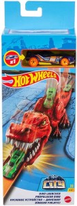 Hot Wheels – Wyrzutnia z dinozaurem + autko GVF42