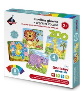 Askato 113708 Piankowa wyklejanka – Zwierzątka