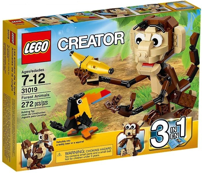 Klocki LEGO Creator 31019 Zawadiackie Zwierzęta
