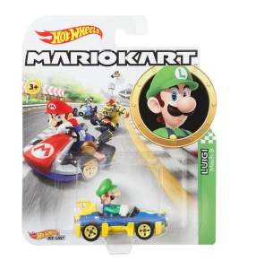 Hot Wheels – Super Mario Mariokart – Pojazd Luigi GBG25 GBG27