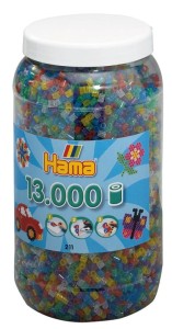 HAMA MIDI 21154 Koraliki brokatowe w tubie 13 tys.