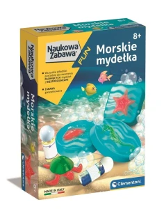 Clementoni – Naukowa Zabawa – Morskie mydełka 50709