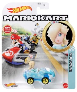 Hot Wheels – Super Mario Mariokart – Pojazd Rosalina GBG25 HDB32